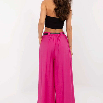 Women Palazzo Trousers Model 213061 Pink Lightweight - Très Elite