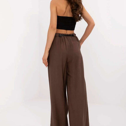 Women Palazzo Trousers Model 213317 Lightweight Wide Leg - Très Elite
