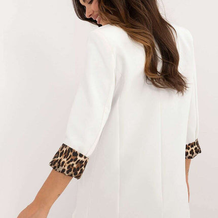 Women Polyester Casual Jacket Long Sleeve Standard Fit - Très Elite