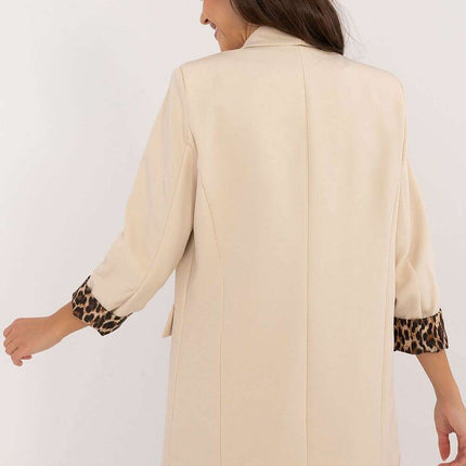 Women Polyester Casual Jacket Long Sleeve Standard Fit - Très Elite