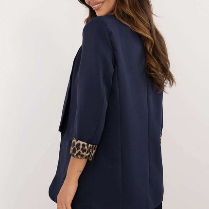 Women Polyester Casual Jacket Long Sleeve Standard Fit - Très Elite