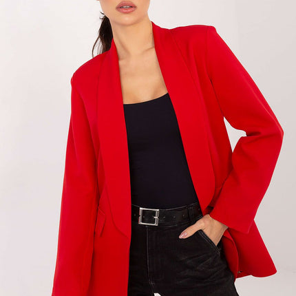 Women Polyester Casual Jacket Long Sleeve Standard Fit - Très Elite