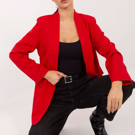 Women Polyester Casual Jacket Long Sleeve Standard Fit - Très Elite