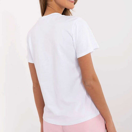 Women T Shirt Model 209681 Soft Cotton Elastane Tee - Très Elite