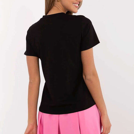 Women T Shirt Model 209681 Soft Cotton Elastane Tee - Très Elite