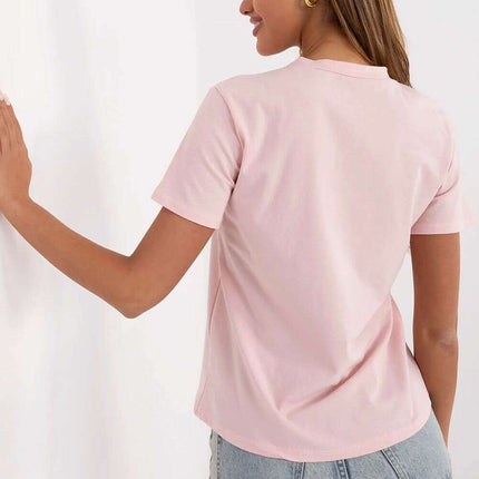 Women T Shirt Model 209681 Soft Cotton Elastane Tee - Très Elite