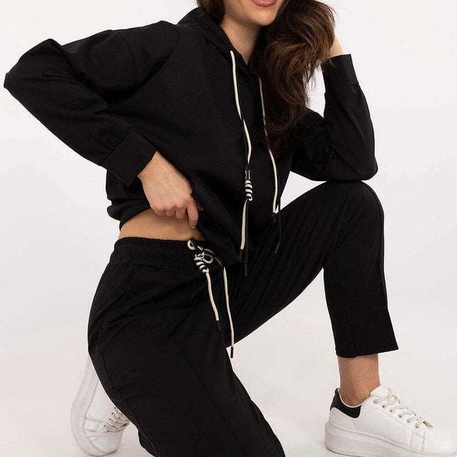 Women Tracksuit Set 206336 Hoodie And Pants Casual Wear - Très Elite