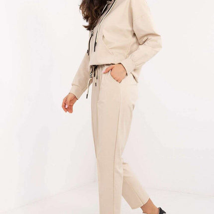 Women Tracksuit Set 206336 Hoodie And Pants Casual Wear - Très Elite
