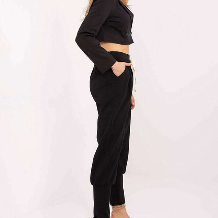 Women Tracksuit Trousers Model 207021 High Waist Comfort - Très Elite