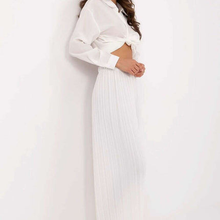 Women Trousers 213275 High Waisted Tailored Everyday Wear - Très Elite