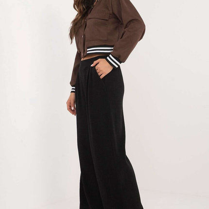 Women Trousers Model 201870 Ribbed Comfort Fit Polyester - Très Elite