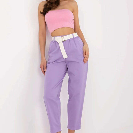 Women Trousers Model 208685 Cotton Elastane Comfortable - Très Elite