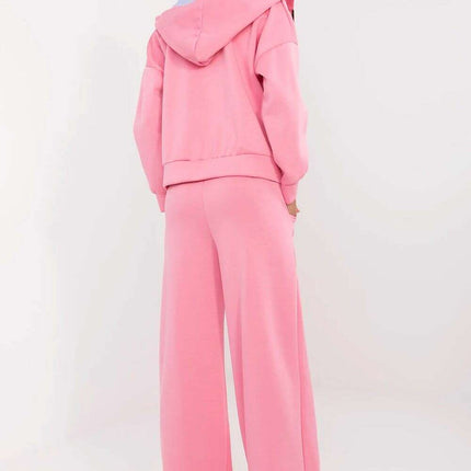 Women Two Piece Tracksuit Set 208985 Zip Hoodie Soft Touch - Très Elite