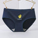 Banana Print Women's Briefs - Fun and Cozy Cotton-Spandex Underwear