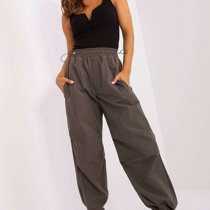 Women's Adjustable Fit Parachute Trousers - Stylish Casual Wear