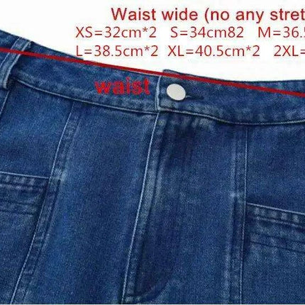 Women’s Ankle-Length Cotton Denim Maxi Skirt for Spring/Summer - Très Elite