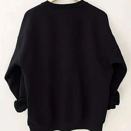 Women's Casual Moon Phase Graphic Sweatshirt - Très Elite