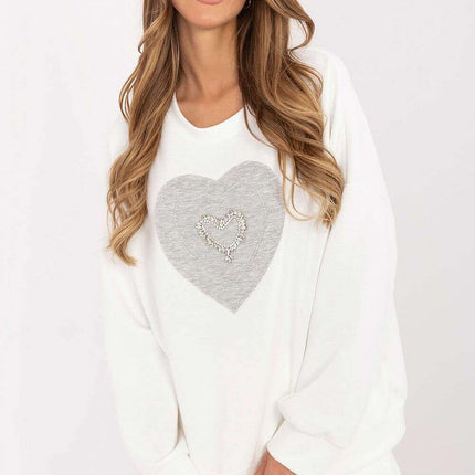 Womens Casual Sweatshirt 206966 Soft Comfort Blend Everyday - Très Elite