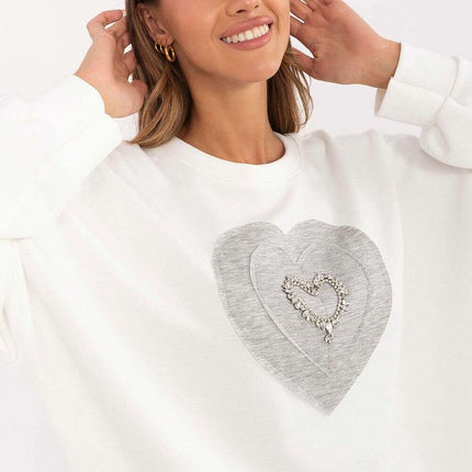 Womens Casual Sweatshirt 206966 Soft Comfort Blend Everyday - Très Elite