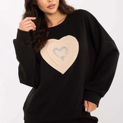 Womens Casual Sweatshirt 206966 Soft Comfort Blend Everyday - Très Elite