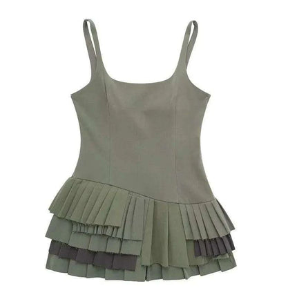 Women's Chic Summer Backless Mini Dress - Très Elite