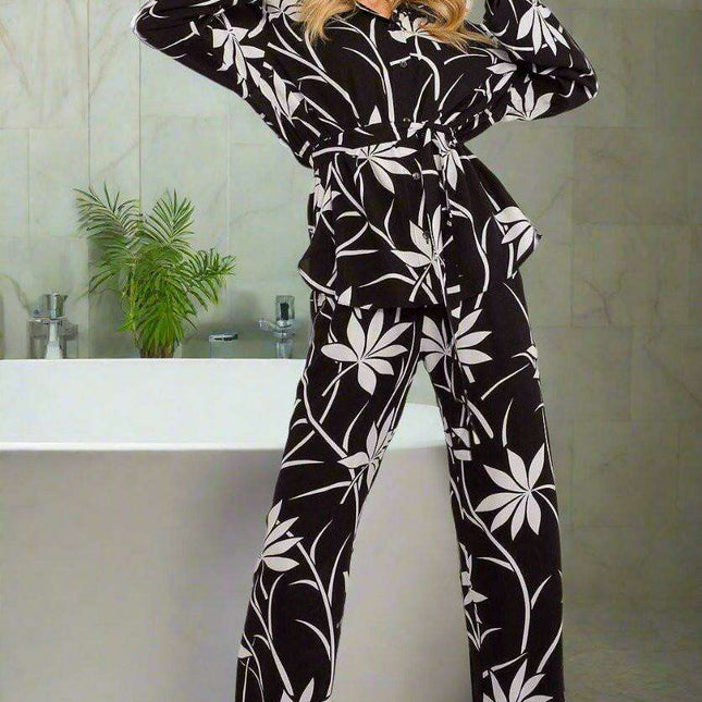 Women's Chic Summer Outfit Set - Made in Europe