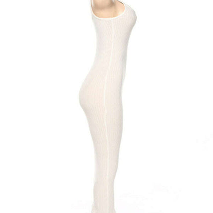 Women's Contrasting color suspender sexy open back slim dress - Très Elite