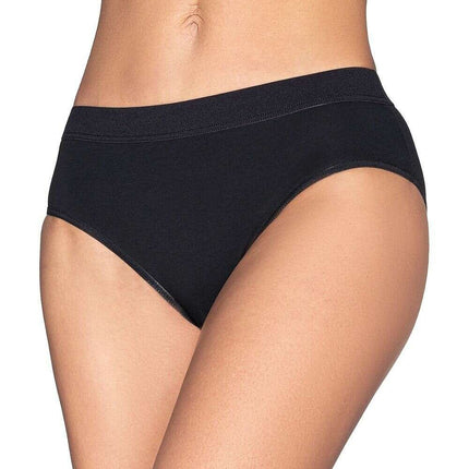 Women’s Cotton Thong Set – 3 Pack (Beige, Black, White) - Très Elite