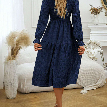 Women's Elegant Commuting Round Neck Dress - Très Elite