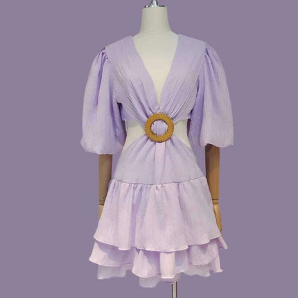 Women's Elegant Summer Mini Dress. - Très Elite