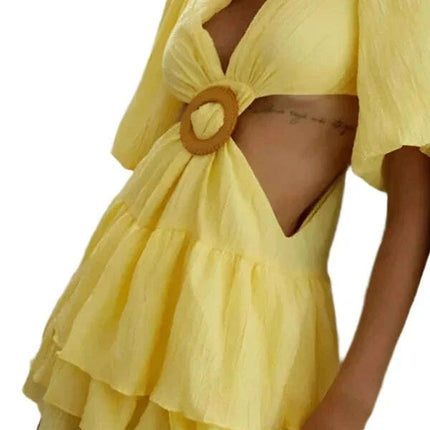 Women's Elegant Summer Mini Dress. - Très Elite