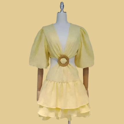 Women's Elegant Summer Mini Dress. - Très Elite