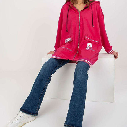 Women’s Extended Length Hooded Zip Sweatshirt - Très Elite