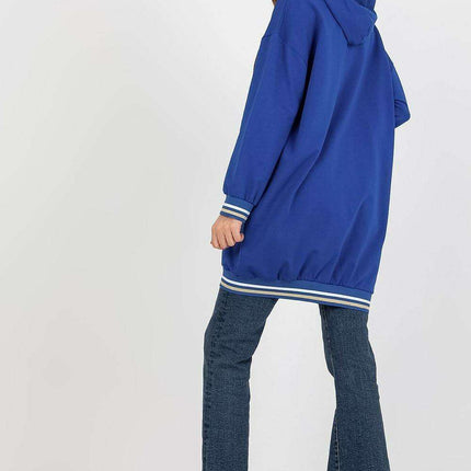 Women’s Extended Length Hooded Zip Sweatshirt - Très Elite