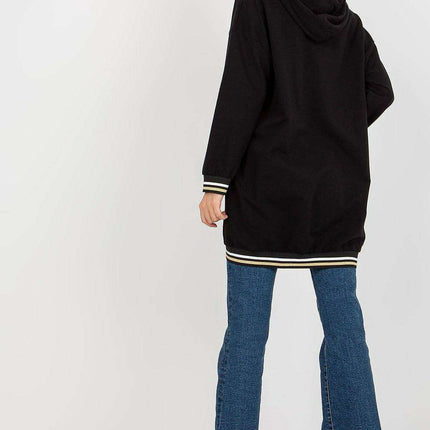 Women’s Extended Length Hooded Zip Sweatshirt - Très Elite