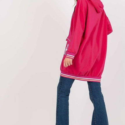 Women’s Extended Length Hooded Zip Sweatshirt - Très Elite