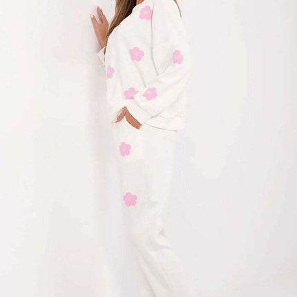 Womens Floral Tracksuit Set Model 209492 Polyester Blend - Très Elite