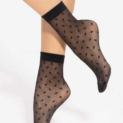 Women's Knee High Socks 20 Den – Subtle Pattern & Comfort Fit - Très Elite