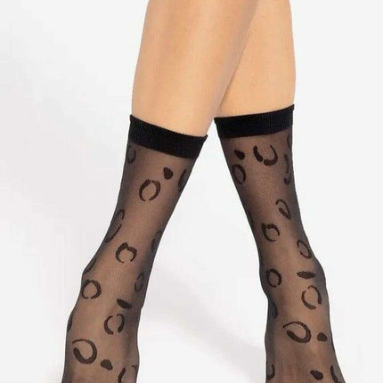 Women's Knee High Socks 20 Den – Subtle Pattern & Comfort Fit - Très Elite