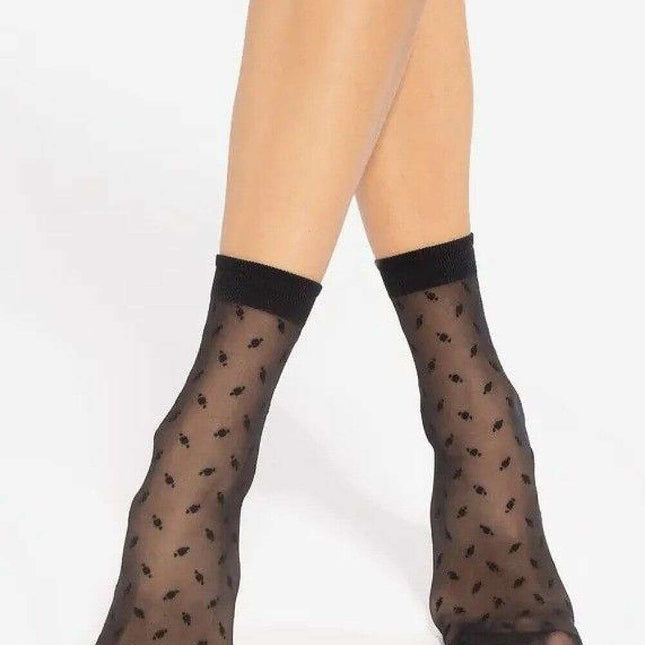 Women's Knee High Socks 20 Den – Subtle Pattern & Comfort Fit - Très Elite