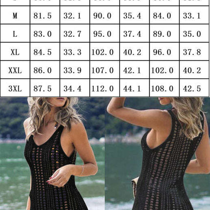 Women's Knitted Hollow Tank Top Blouse - Très Elite