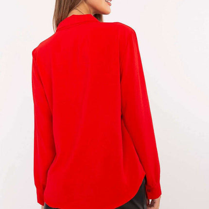 Women's Long Sleeve Shirt Model 203945 Classic Elegance - Très Elite