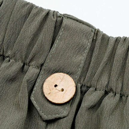 Women's Loose Lace Pants Casual Ladies Commuter Wide Leg Shorts - Très Elite