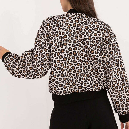 Womens Polyester Sweatshirt With Animal Motif Short - Très Elite