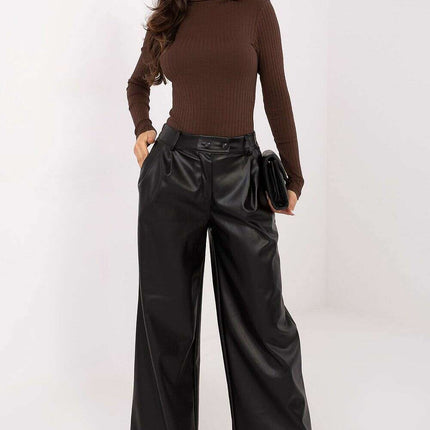 Women’s Ribbed Cotton Turtleneck Sweater – Stretch Comfort Essential - Très Elite