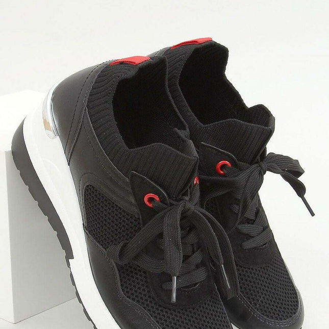 Women's Stylish Lace-Up Athletic Sneakers Model 179169 - Comfort Meets Fashion for Active Living