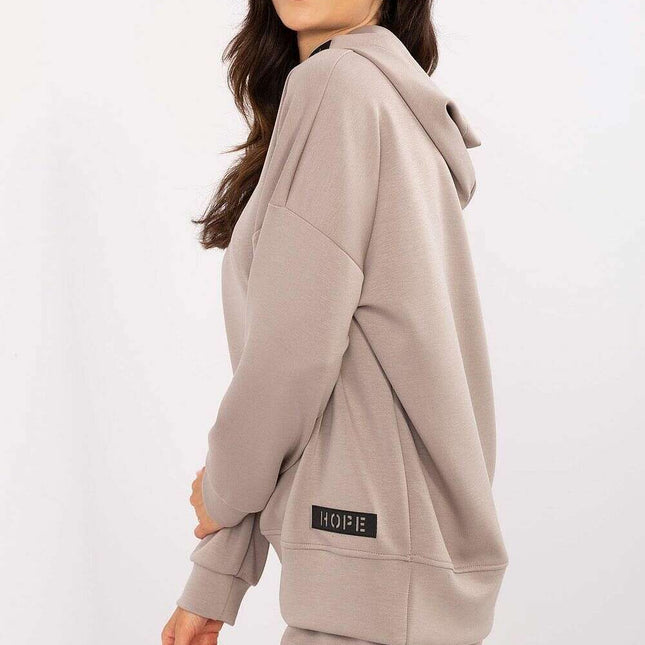 Womens Sweatshirt 207025 Soft Blend Polyester Viscose