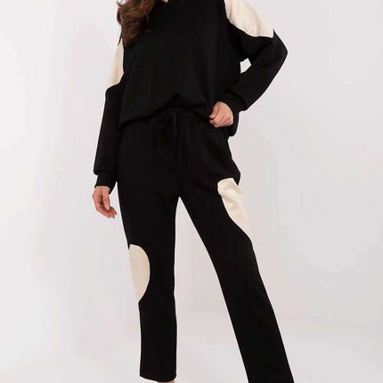 Womens Tracksuit Set With Hoodie And High Waisted Pants - Très Elite