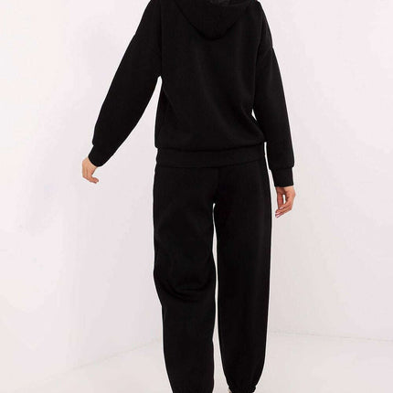 Womens Tracksuit Set With Hoodie And Long Pants Blue - Très Elite