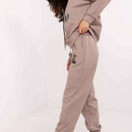 Womens Tracksuit Set With Hoodie And Long Pants Blue - Très Elite